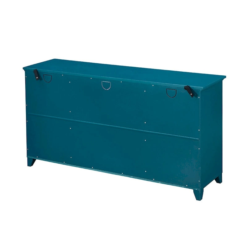 60" Sideboard Buffet Cabinet with Adjustable Shelves – Fits TVs Up to 65"