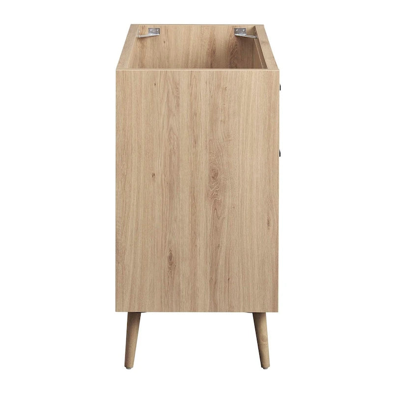 36" Bathroom Vanity Cabinet with Drawer and Rubberwood Legs