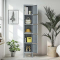 5-Door Steel Storage Locker with Individual Locks